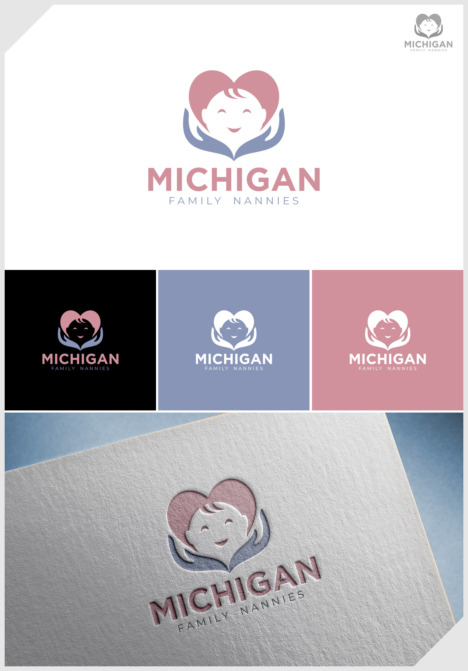 Logo Design by IDesign1606 for Michigan Family Doulas | Design #35942373