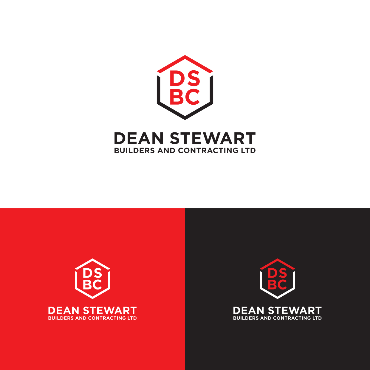 Logo Design by putrashima99 for DEAN STEWART BUILDERS AND CONTRACTING.CO.NZ | Design #35946845
