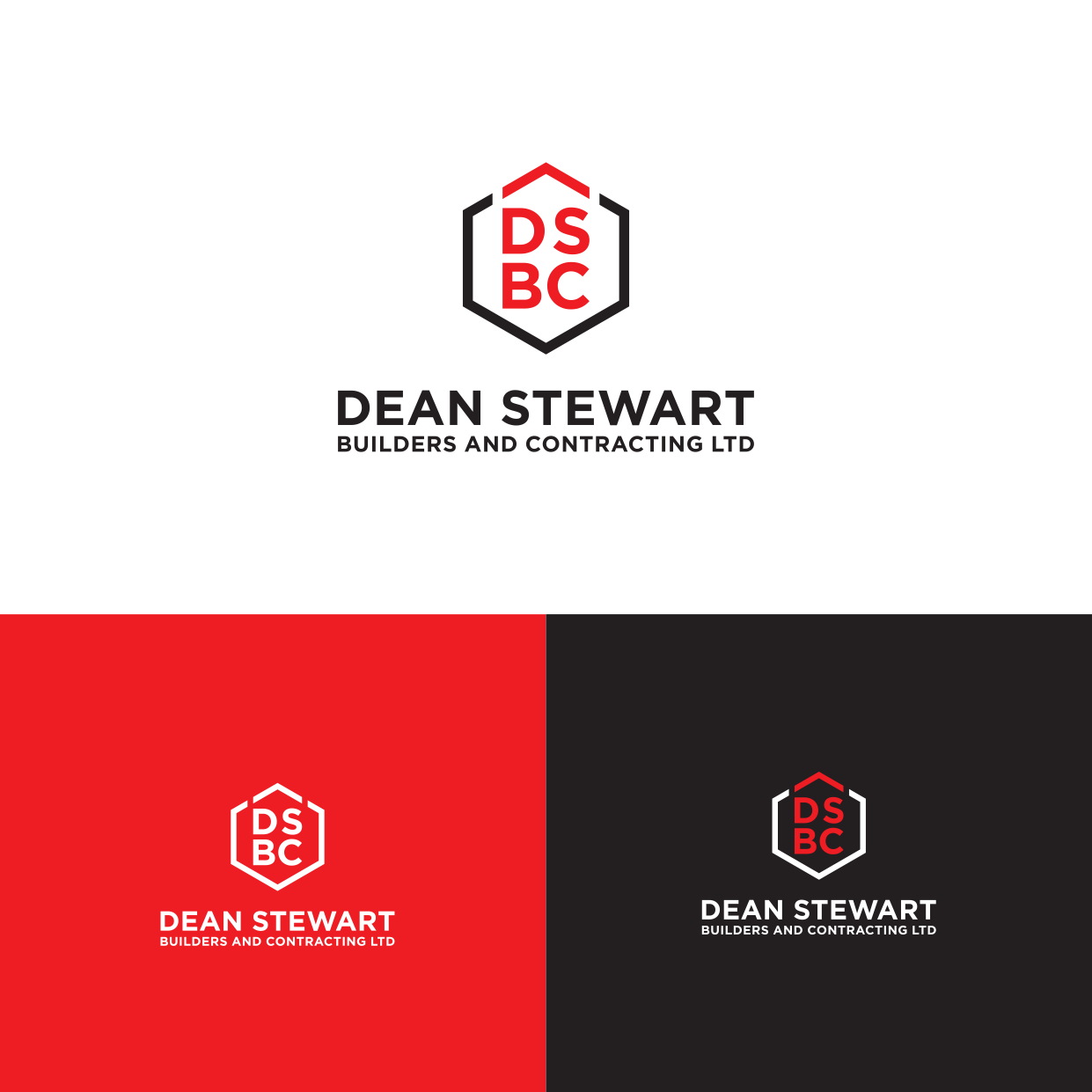 Logo Design by putrashima99 for DEAN STEWART BUILDERS AND CONTRACTING.CO.NZ | Design #35946847