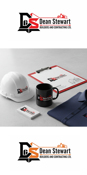 Logo Design by Sabarr for DEAN STEWART BUILDERS AND CONTRACTING.CO.NZ | Design: #35978059