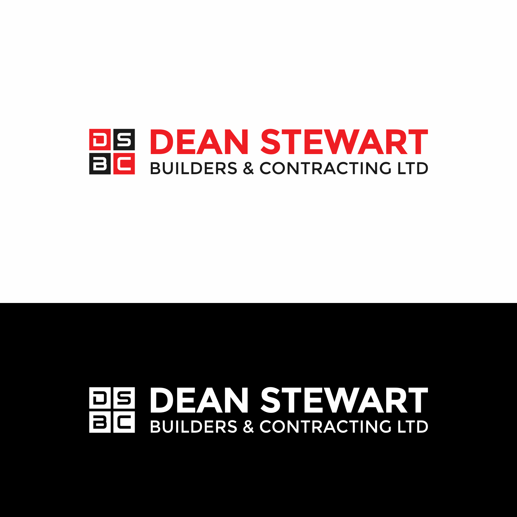 Logo Design by Samudroid for DEAN STEWART BUILDERS AND CONTRACTING.CO.NZ | Design #35956815