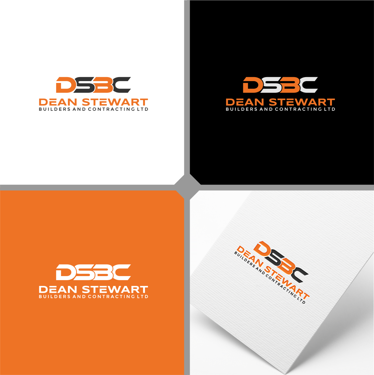 Design de Logo par byguna pour DEAN STEWART BUILDERS AND CONTRACTING.CO.NZ | Design #35976314
