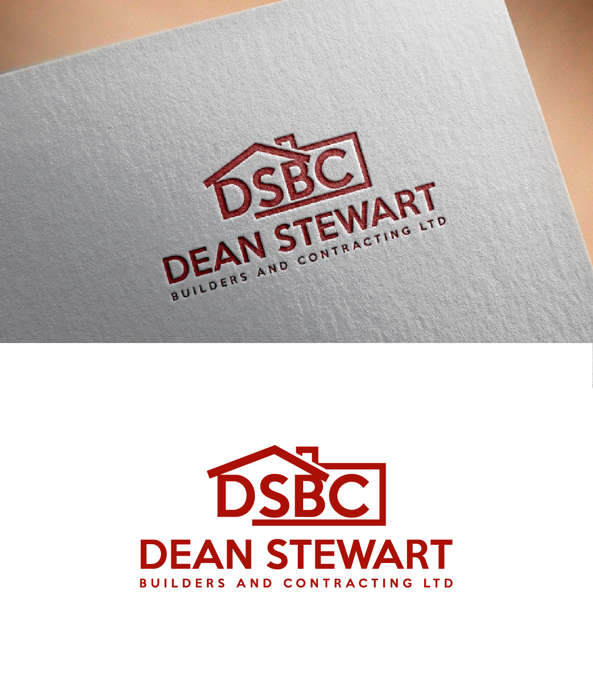 Logo-Design von fly  design für DEAN STEWART BUILDERS AND CONTRACTING.CO.NZ | Design #35949541