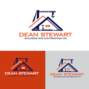 Logo-Design von fly  design für DEAN STEWART BUILDERS AND CONTRACTING.CO.NZ | Design: #35950562