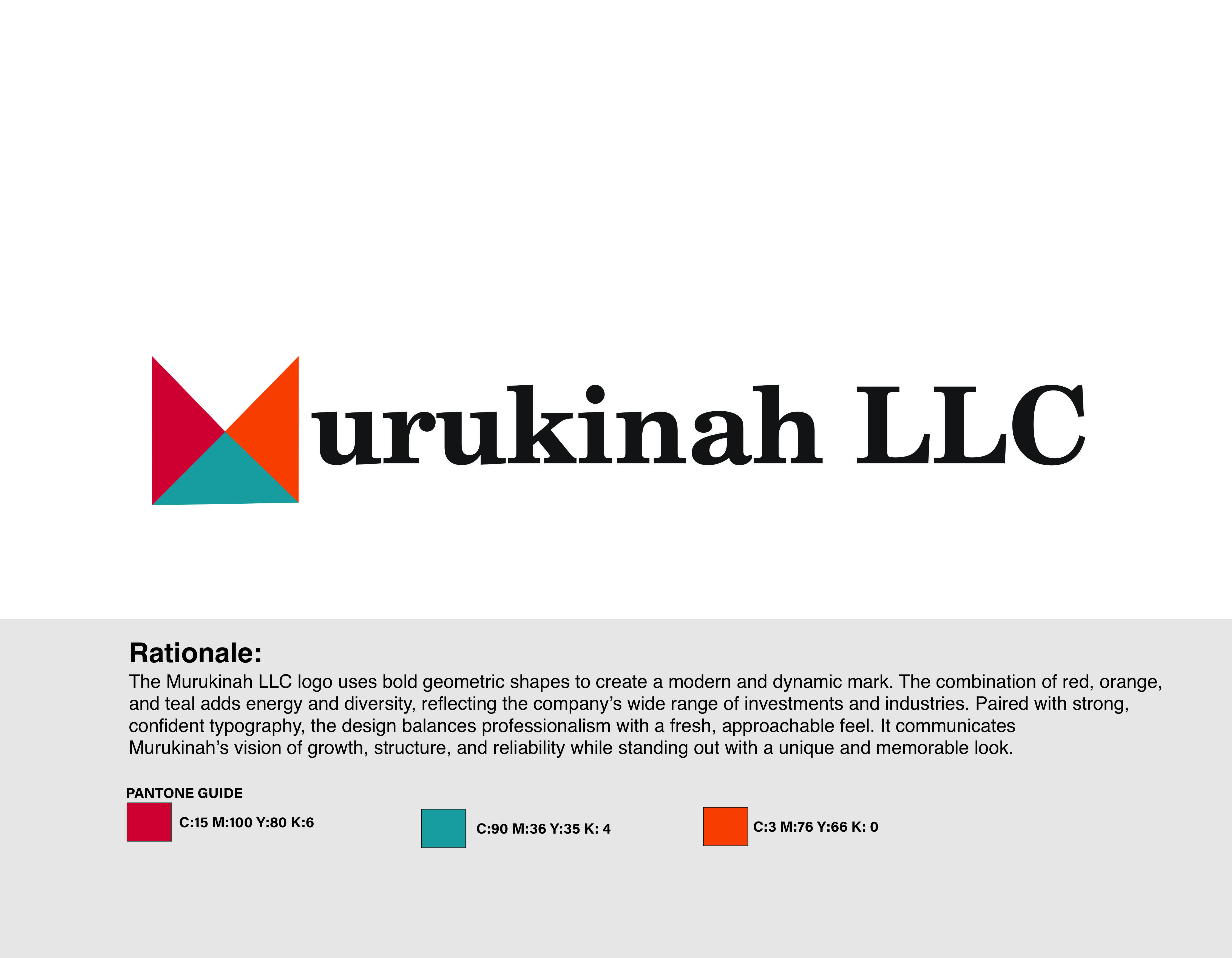 Diseño de Logo por RobC para Murukinah LLC | Diseño #35953322