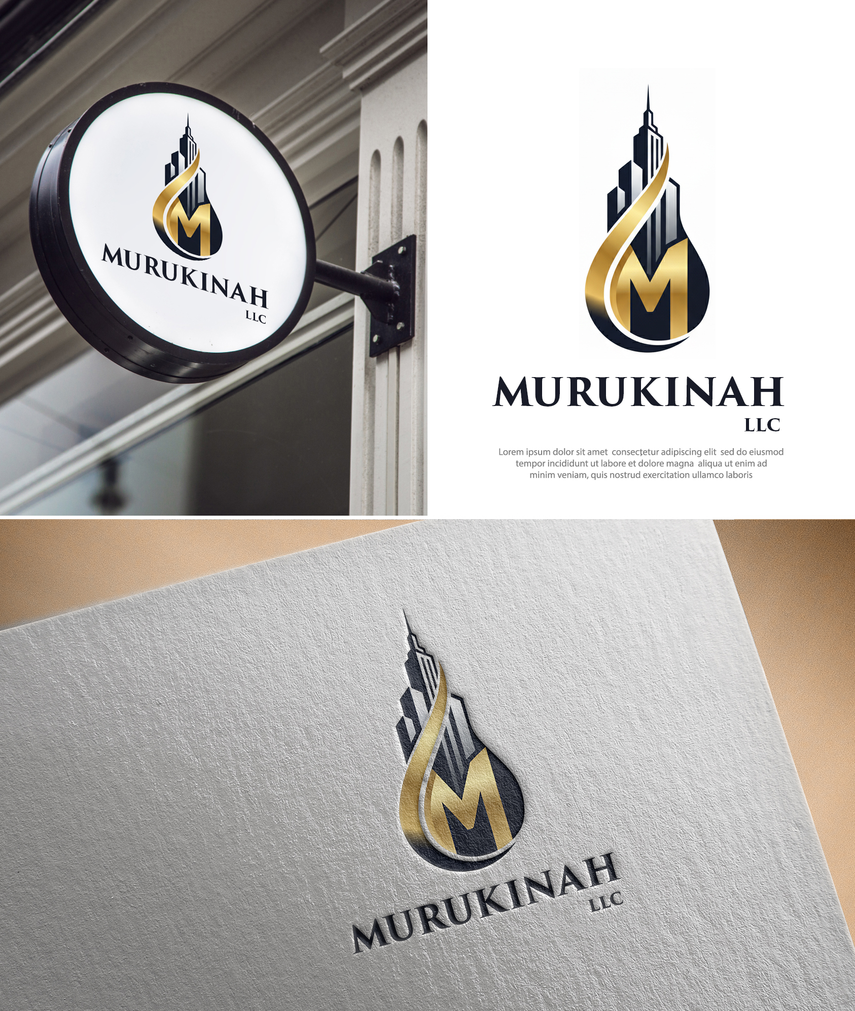 Logo Design by creative.visuals for Murukinah LLC | Design #35979171