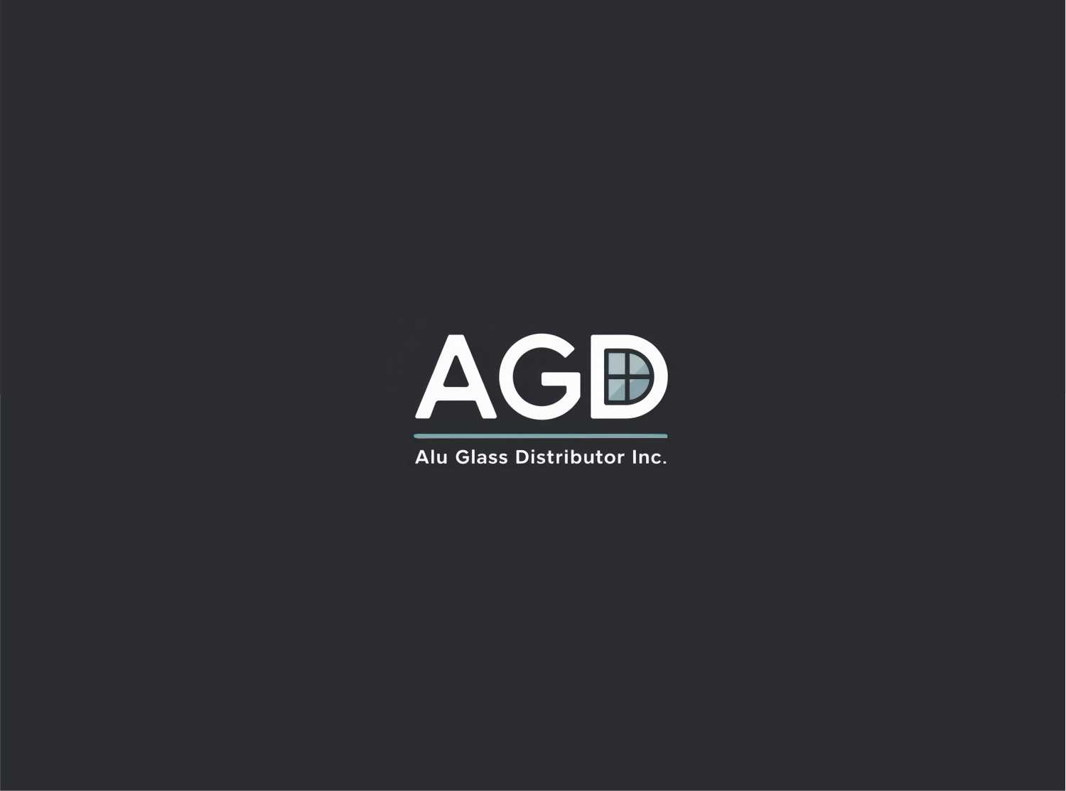 Logo Design by nikkiblue for Alu Glass Distributor Inc. | Design #35980380