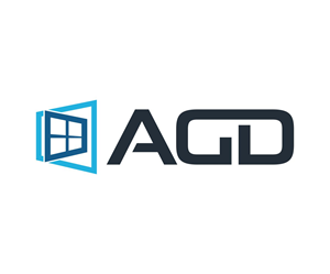 Logo Design by Thati Designs for Alu Glass Distributor Inc. | Design: #35956107