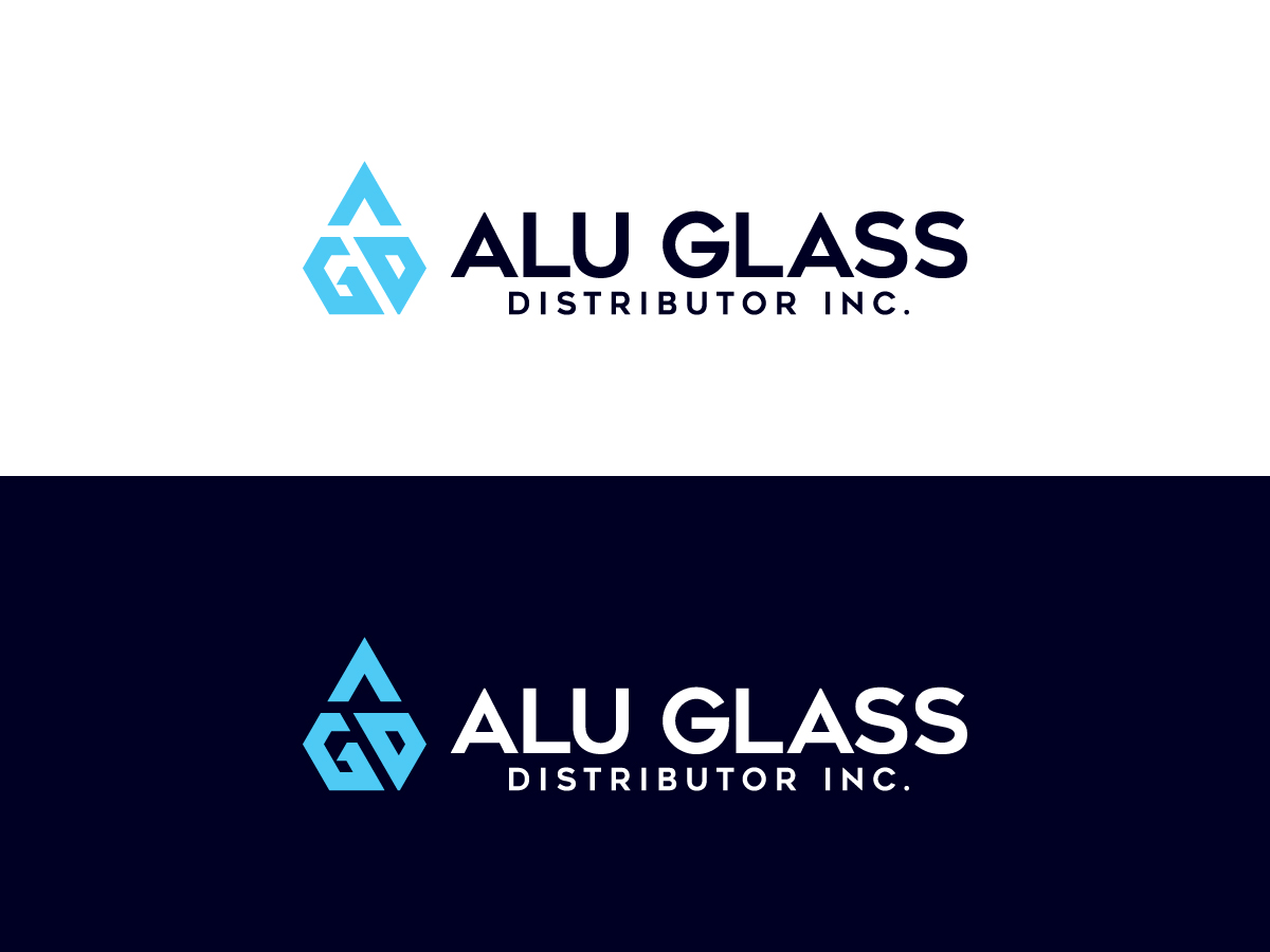 Logo Design by 439 Creations for Alu Glass Distributor Inc. | Design #35940488