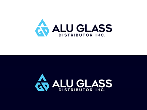Logo Design by 439 Creations for Alu Glass Distributor Inc. | Design: #35940488