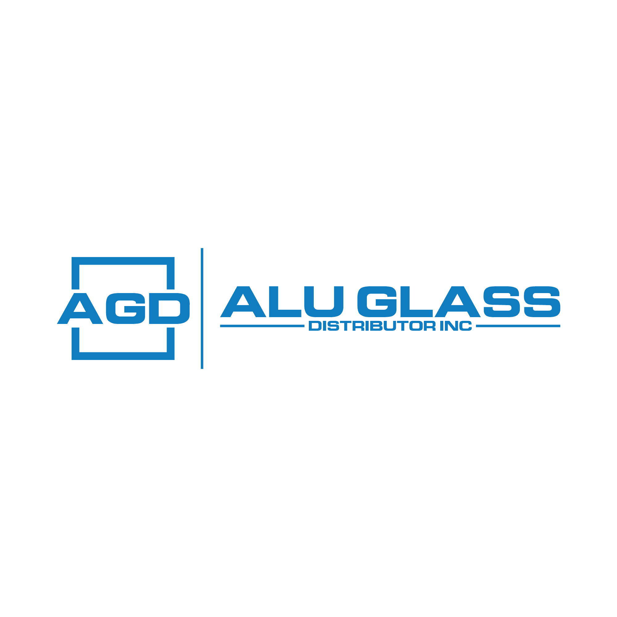 Logo Design by putri elegant for Alu Glass Distributor Inc. | Design #35938661
