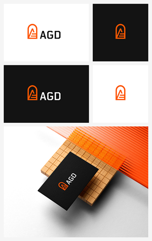 Logo Design by Ha.Connick for Alu Glass Distributor Inc. | Design: #35949083