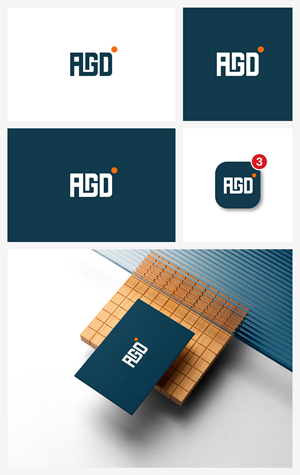 Logo Design by Ha.Connick for Alu Glass Distributor Inc. | Design: #35949113