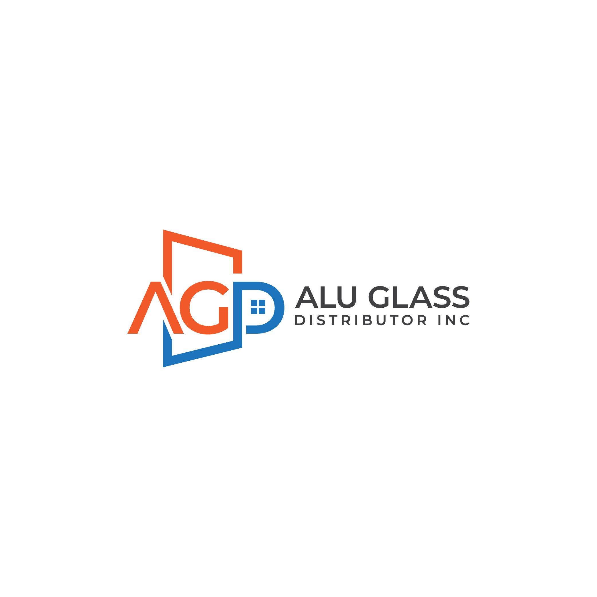Logo Design by designer profile for Alu Glass Distributor Inc. | Design #35944069