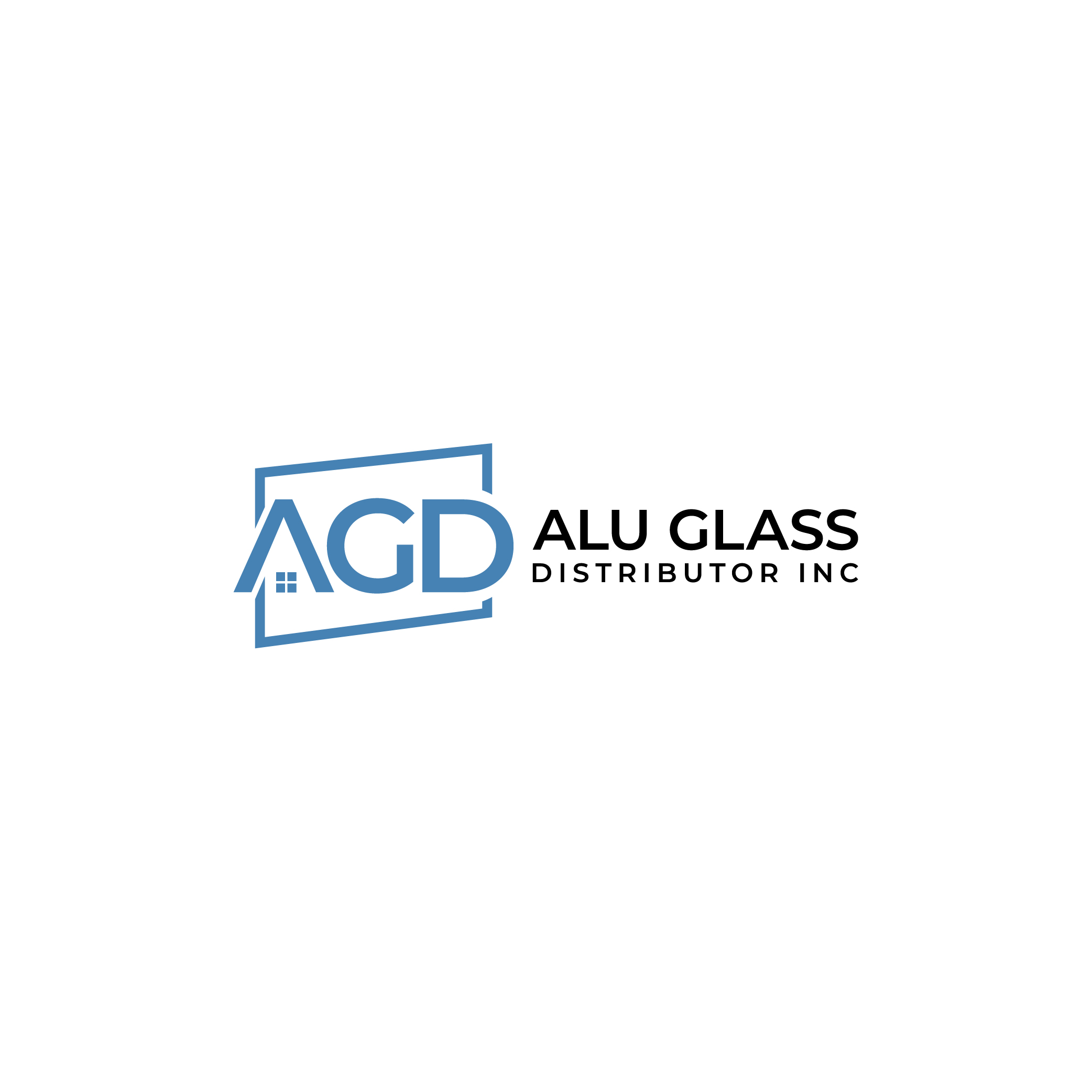 Logo Design by designer profile for Alu Glass Distributor Inc. | Design #35944070