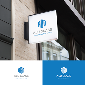 Logo-Design von bejobound für Alu Glass Distributor Inc. | Design: #35945940