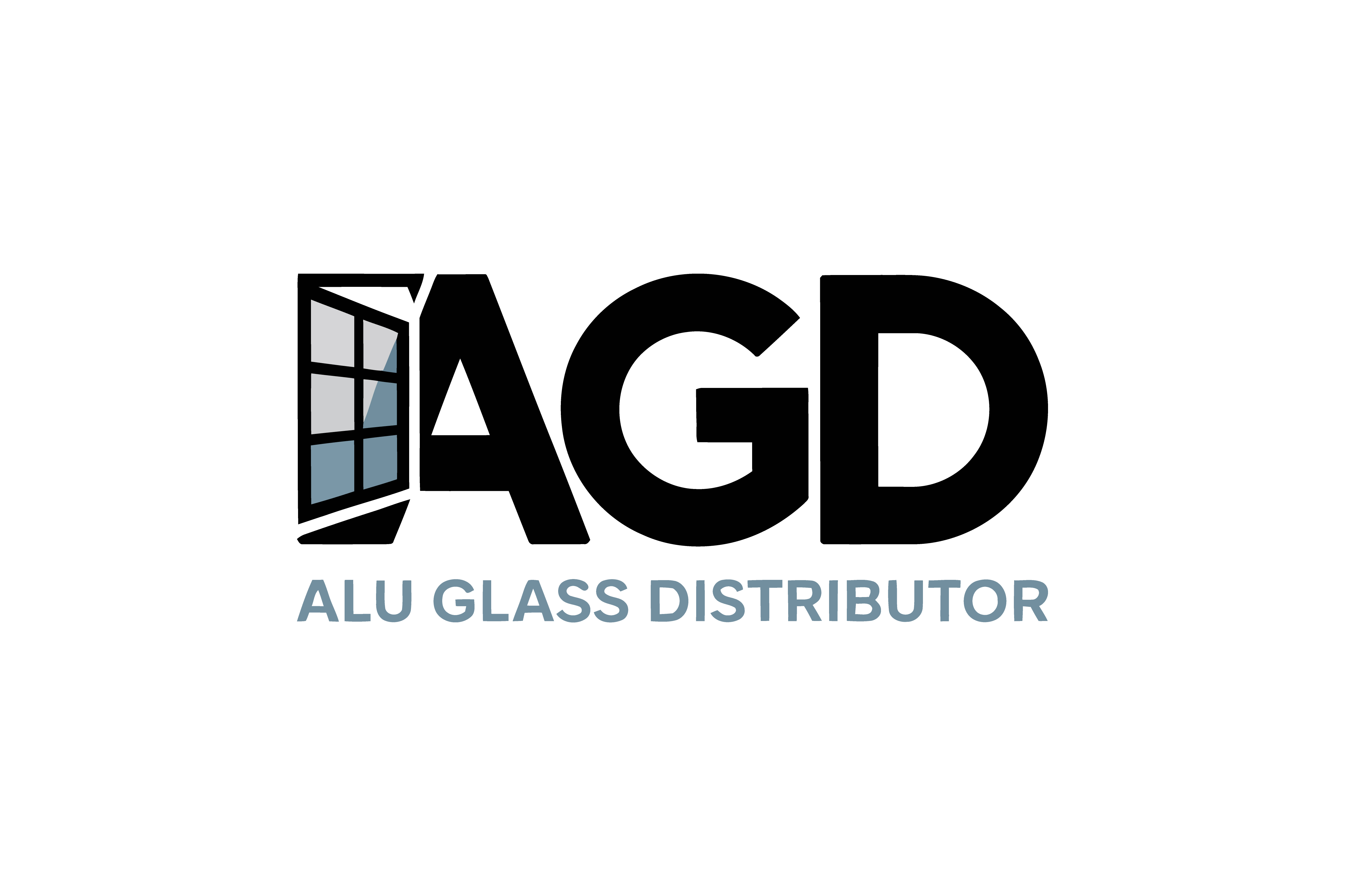 Logo Design by Flora638design for Alu Glass Distributor Inc. | Design #35944882