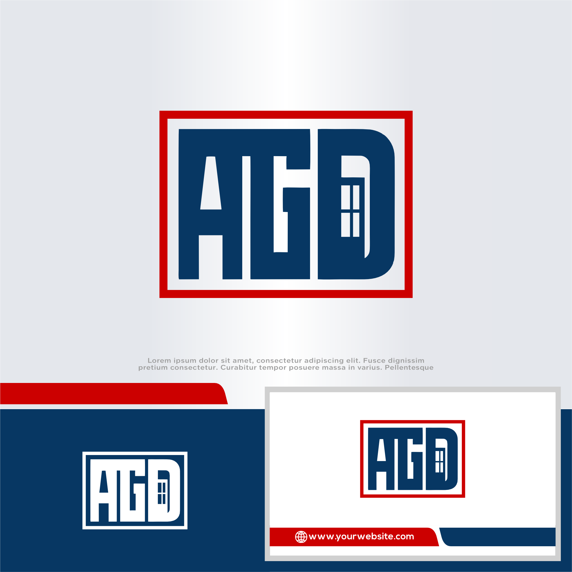 Logo Design by win it for Alu Glass Distributor Inc. | Design #35969780