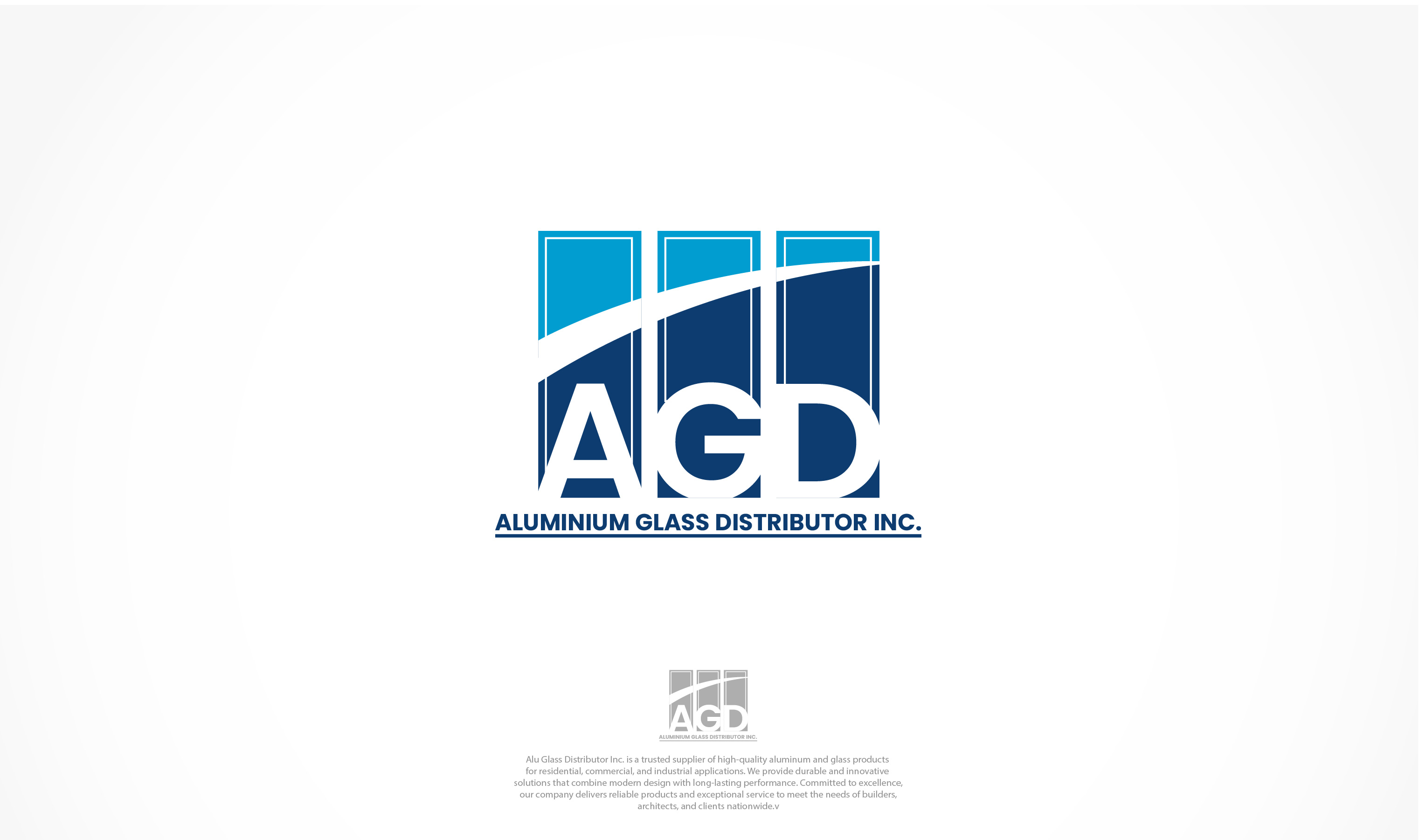 Logo Design by JKYCreatives for Alu Glass Distributor Inc. | Design #35961435