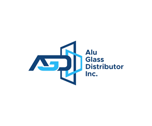 Logo-Design von Wa-tinku.Designs für Alu Glass Distributor Inc. | Design: #35977838