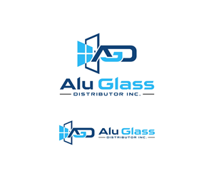 Logo-Design von Wa-tinku.Designs für Alu Glass Distributor Inc. | Design: #35978321