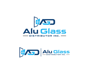Logo-Design von Wa-tinku.Designs für Alu Glass Distributor Inc. | Design: #35978462
