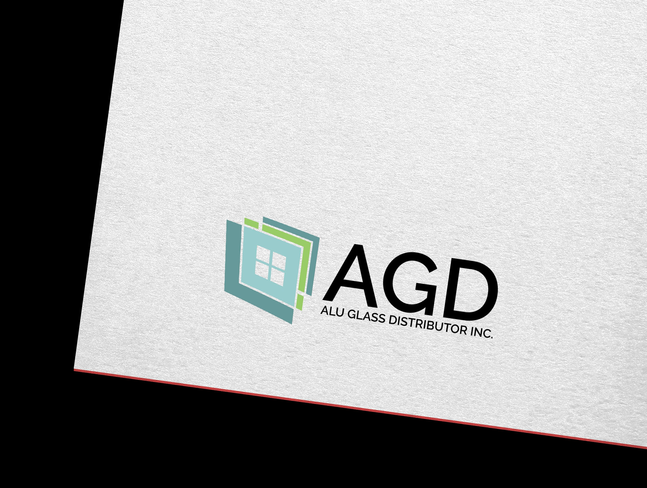 Logo Design by GraphiqueLab for Alu Glass Distributor Inc. | Design #35942024