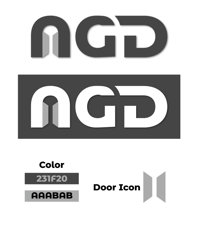 Logo Design by grappikstar for Alu Glass Distributor Inc. | Design #35962325