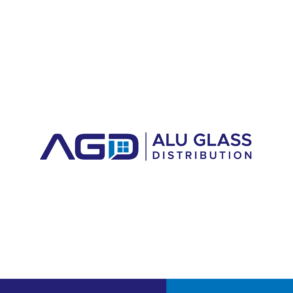 Logo Design by H4R5Z for Alu Glass Distributor Inc. | Design #35973300