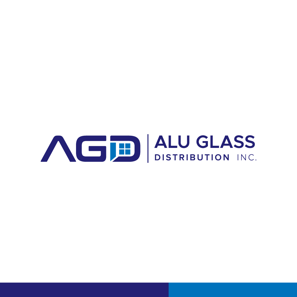 Logo Design by H4R5Z for Alu Glass Distributor Inc. | Design #35973301