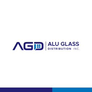 Logo Design by H4R5Z for Alu Glass Distributor Inc. | Design: #35973301
