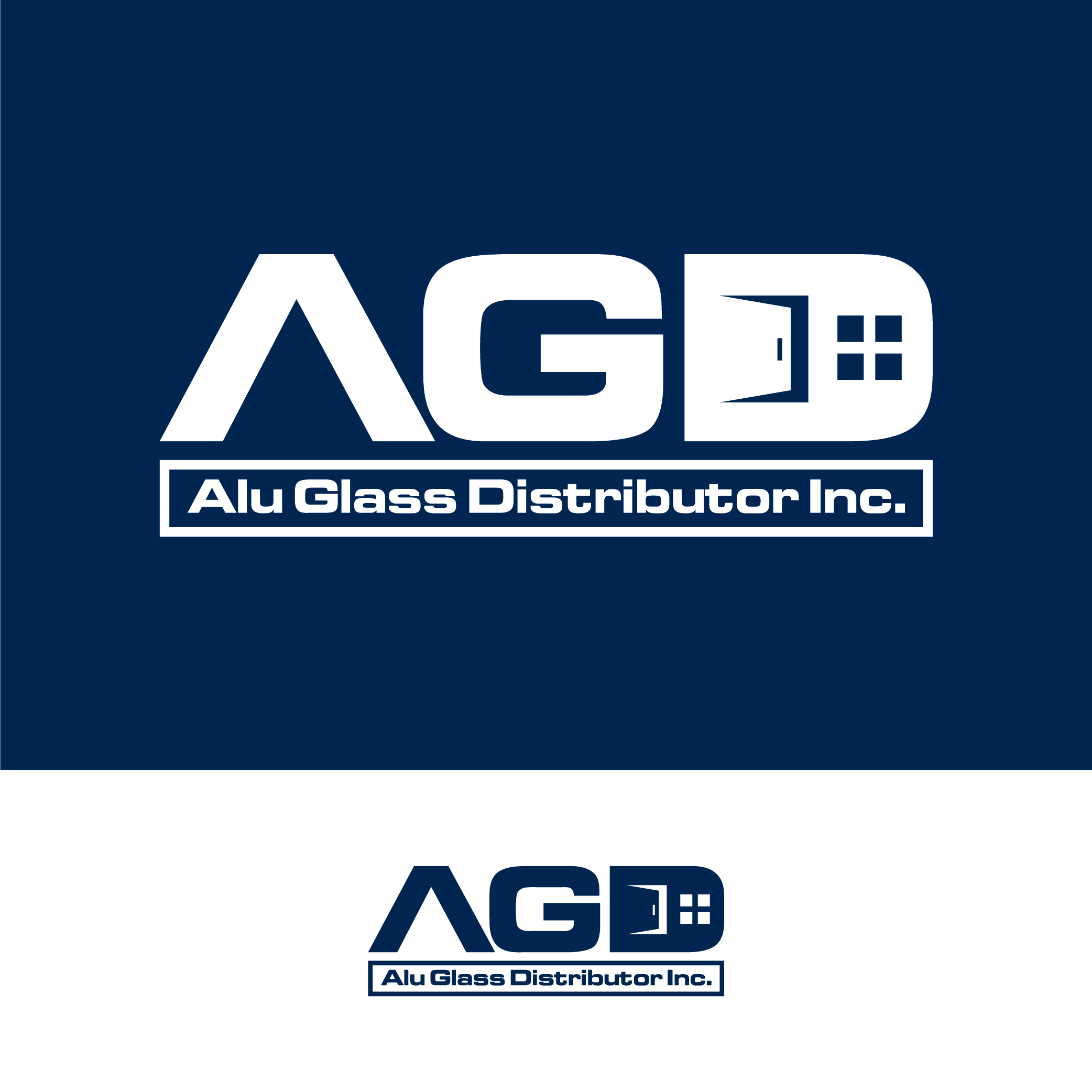 Diseño de Logo por Rin's Gold para Alu Glass Distributor Inc. | Diseño #35964757