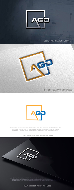 Logo Design by zebronicgraphic for Alu Glass Distributor Inc. | Design: #35942834