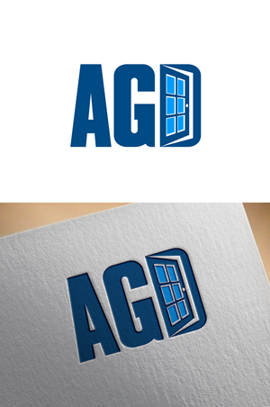 Logo Design by designA78 for Alu Glass Distributor Inc. | Design: #35952641
