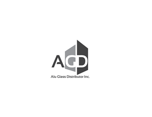 Logo Design by UMBRA Designs for Alu Glass Distributor Inc. | Design: #35945793