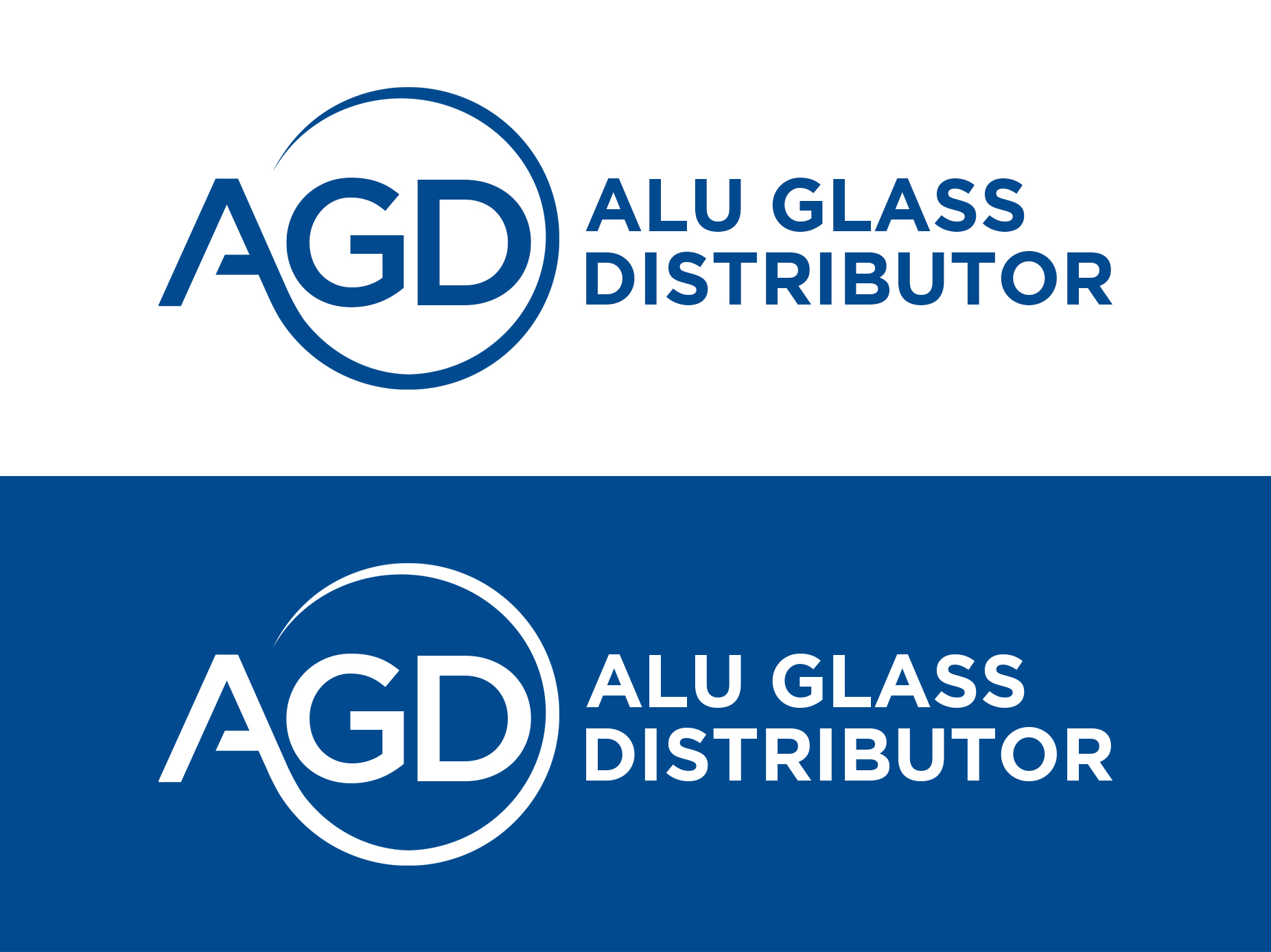 Design de Logo par Soonia pour Alu Glass Distributor Inc. | Design #35943102