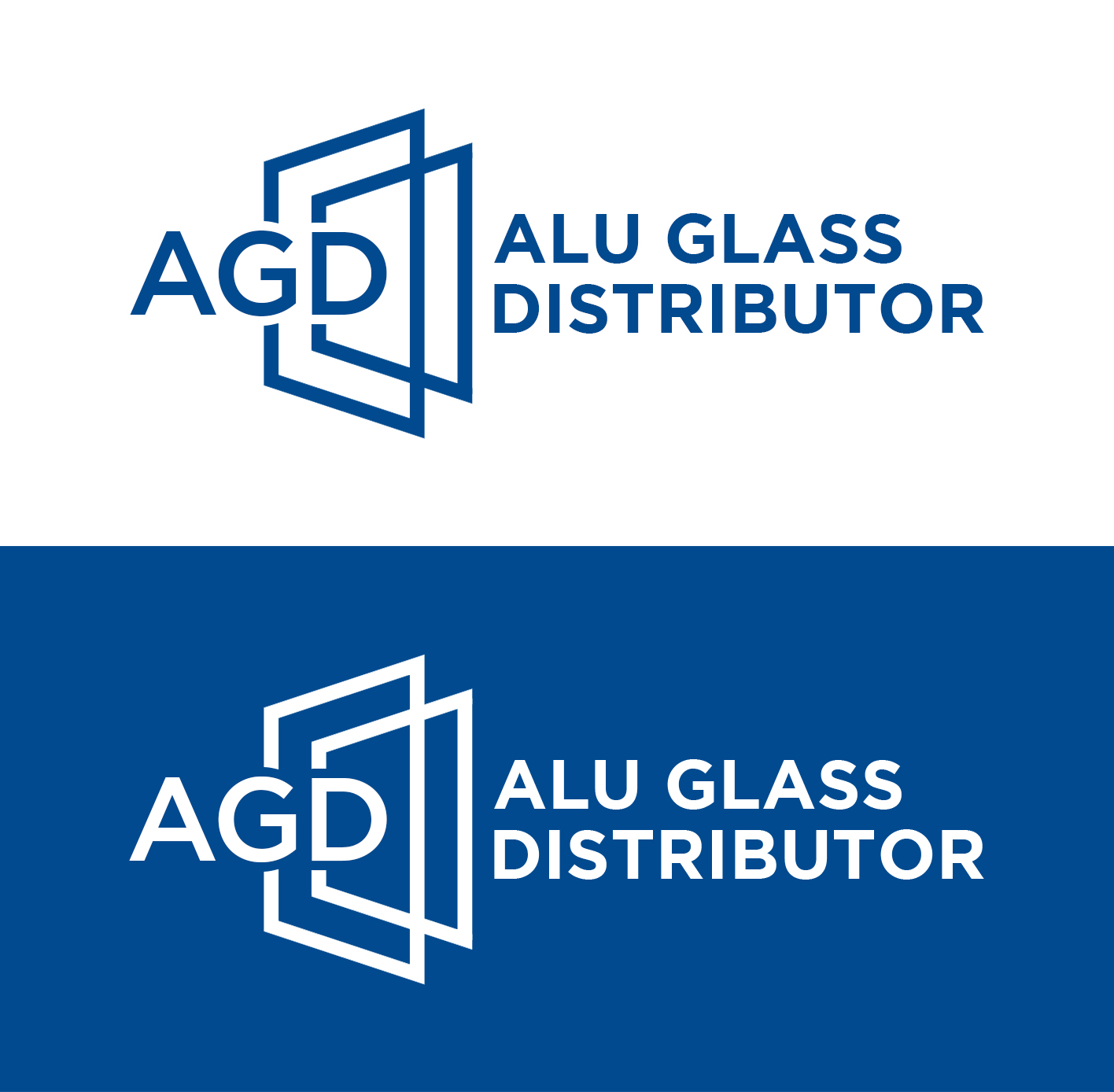 Logo Design by Soonia for Alu Glass Distributor Inc. | Design #35943186