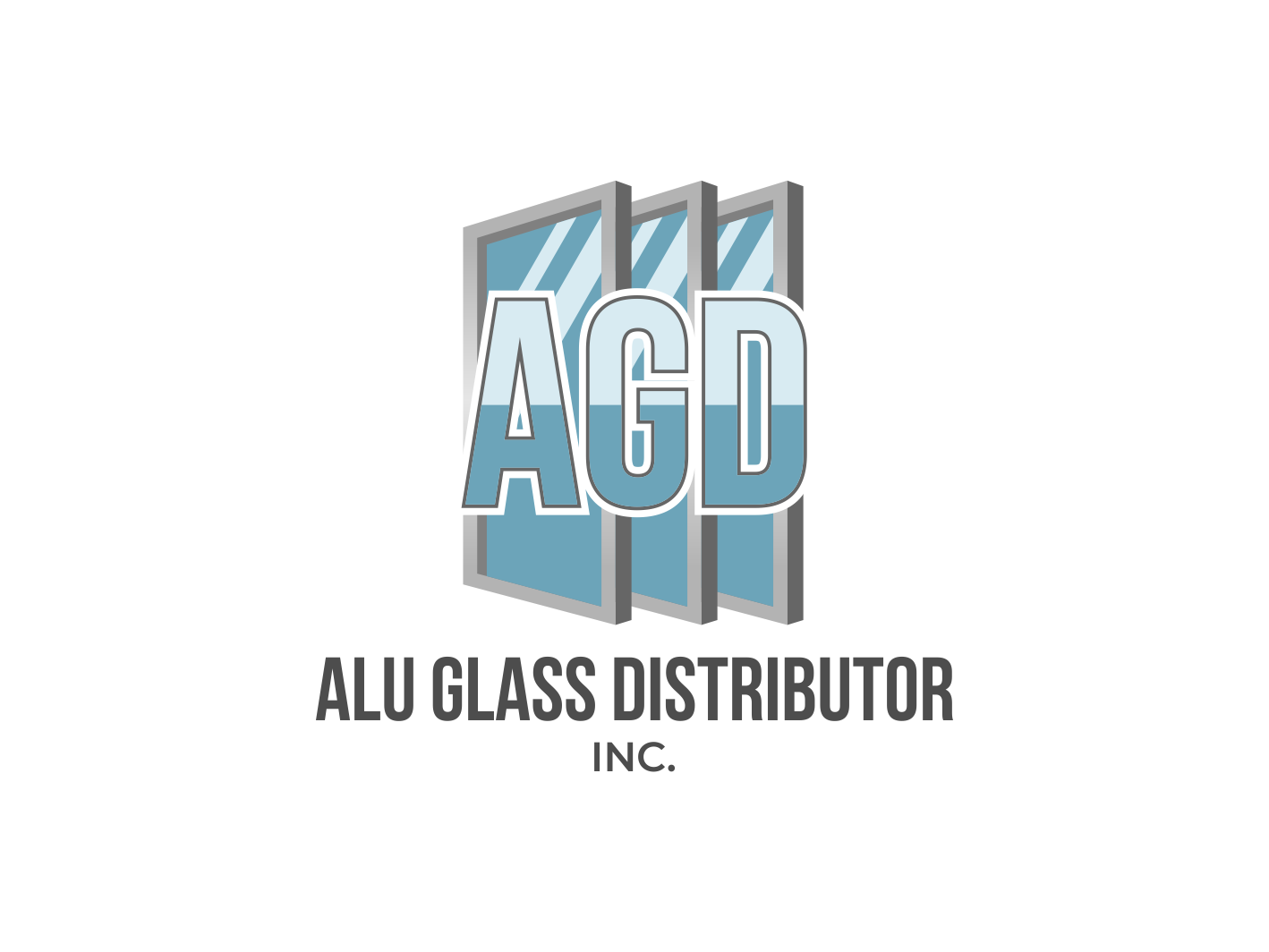 Logo Design by BNdesigner for Alu Glass Distributor Inc. | Design #35948296