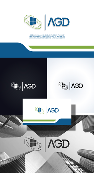 Diseño de Logo por designprotox para Alu Glass Distributor Inc. | Diseño: #35979136