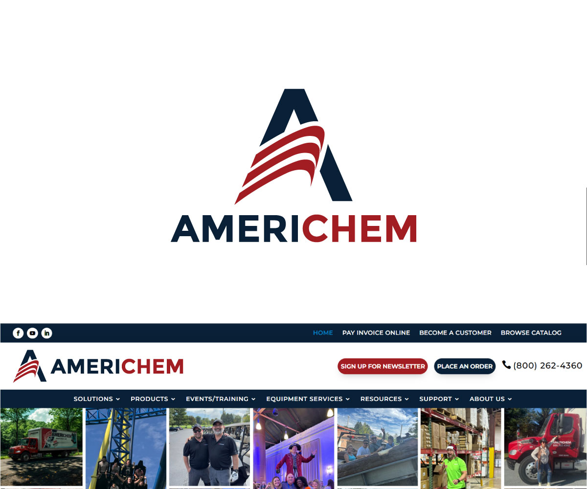 Logo Design by Nasima 4 for Americhem International | Design #35993975