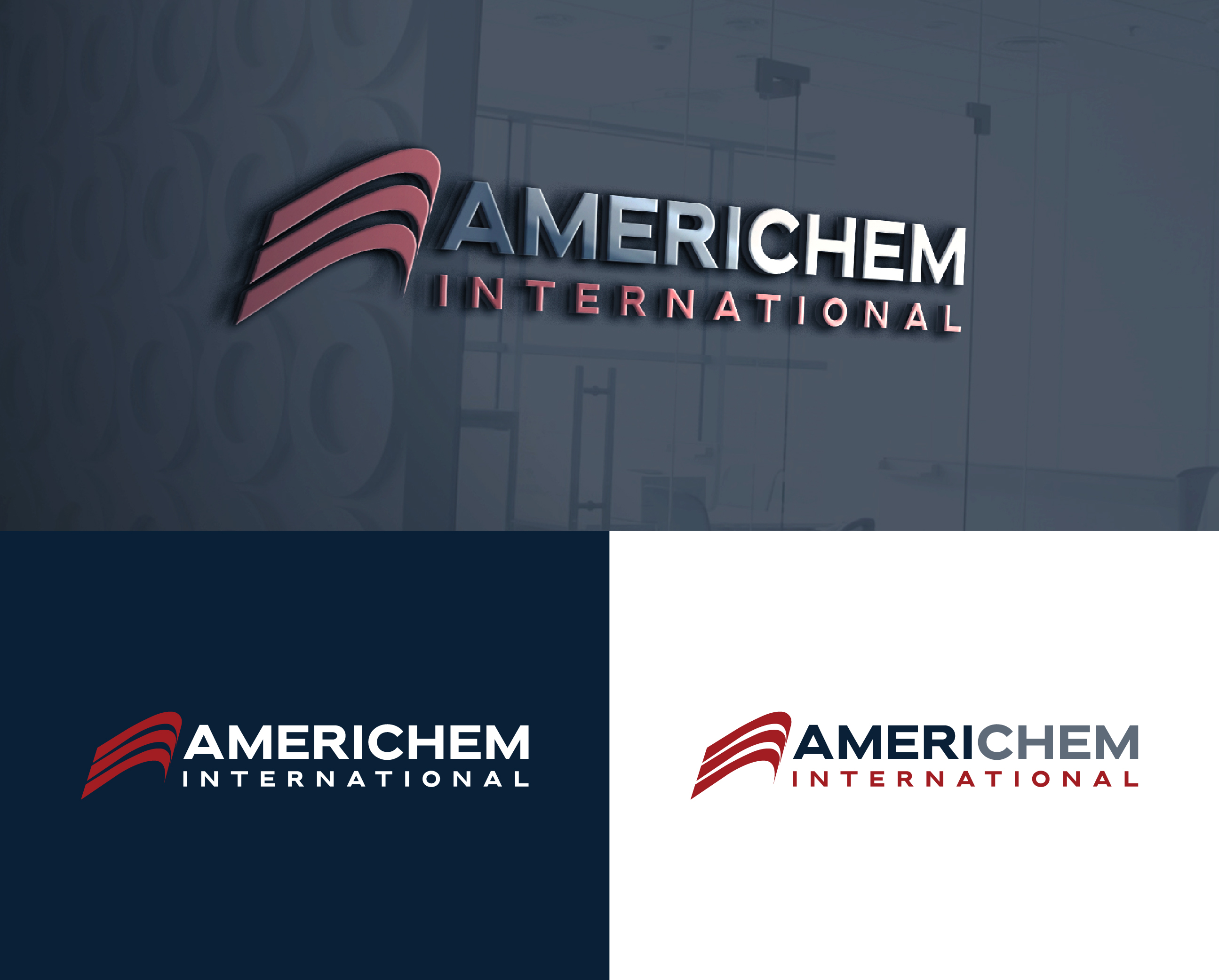 Logo Design by Creative Poli for Americhem International | Design #35944204