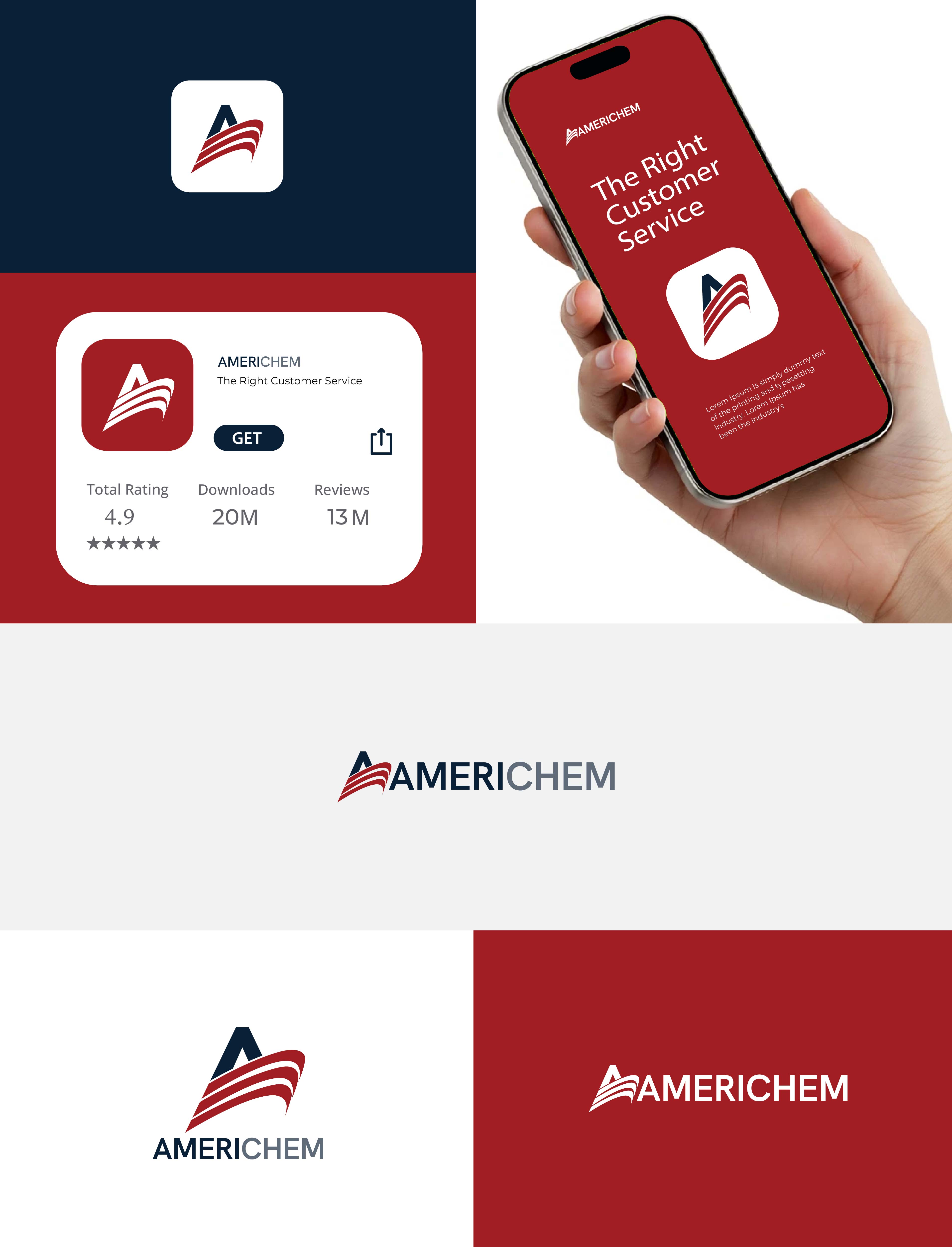 Logo Design by Logo Maker Zone for Americhem International | Design #35993636