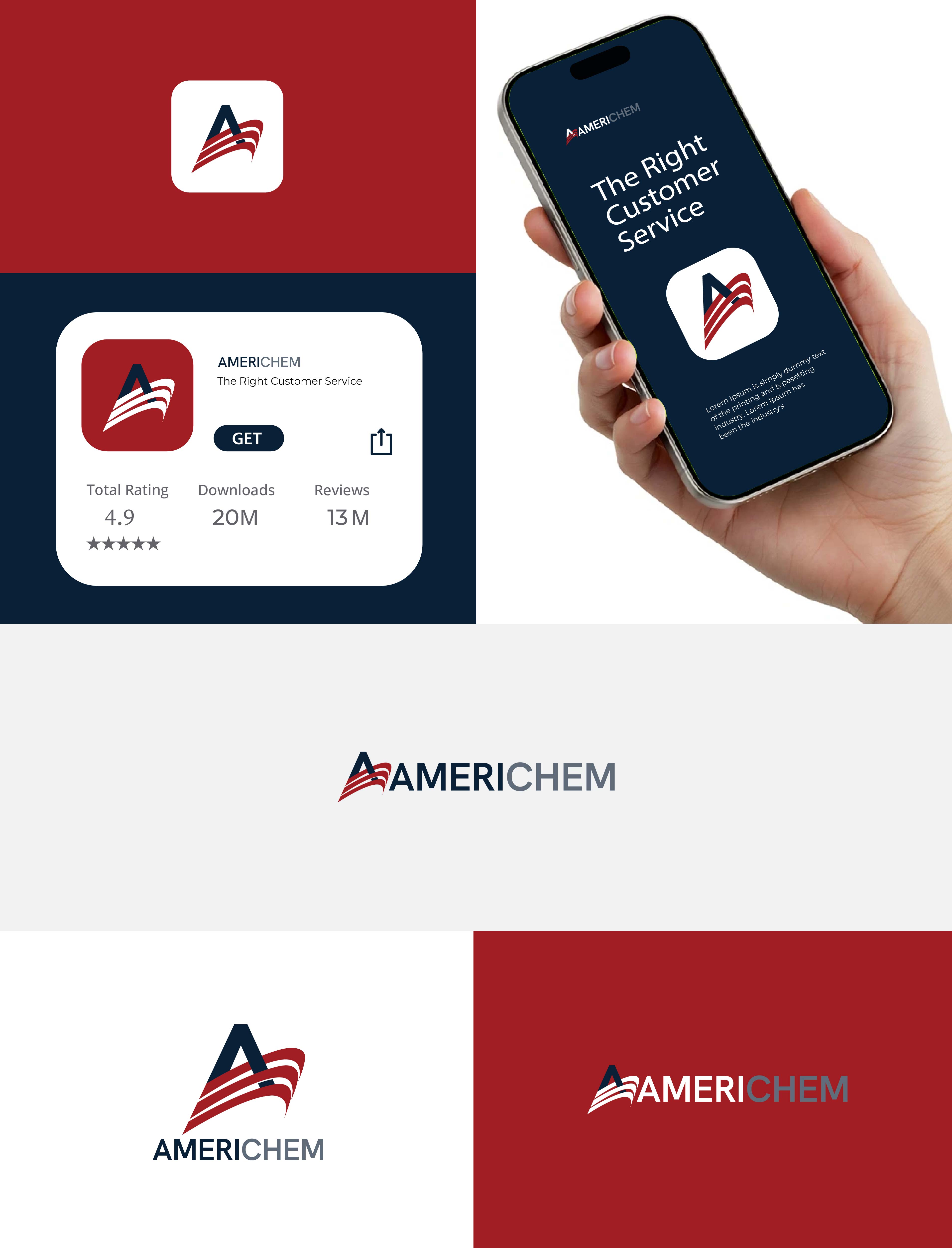 Logo Design by Logo Maker Zone for Americhem International | Design #36003890