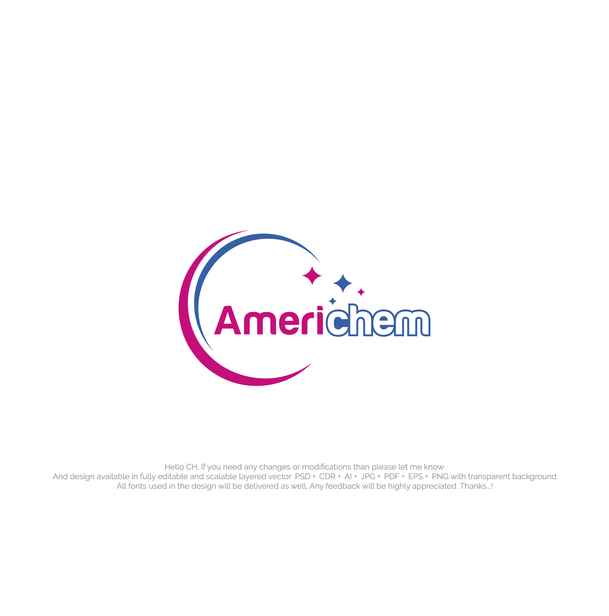 Diseño de Logo por NexaBrand para Americhem International | Diseño #35977903