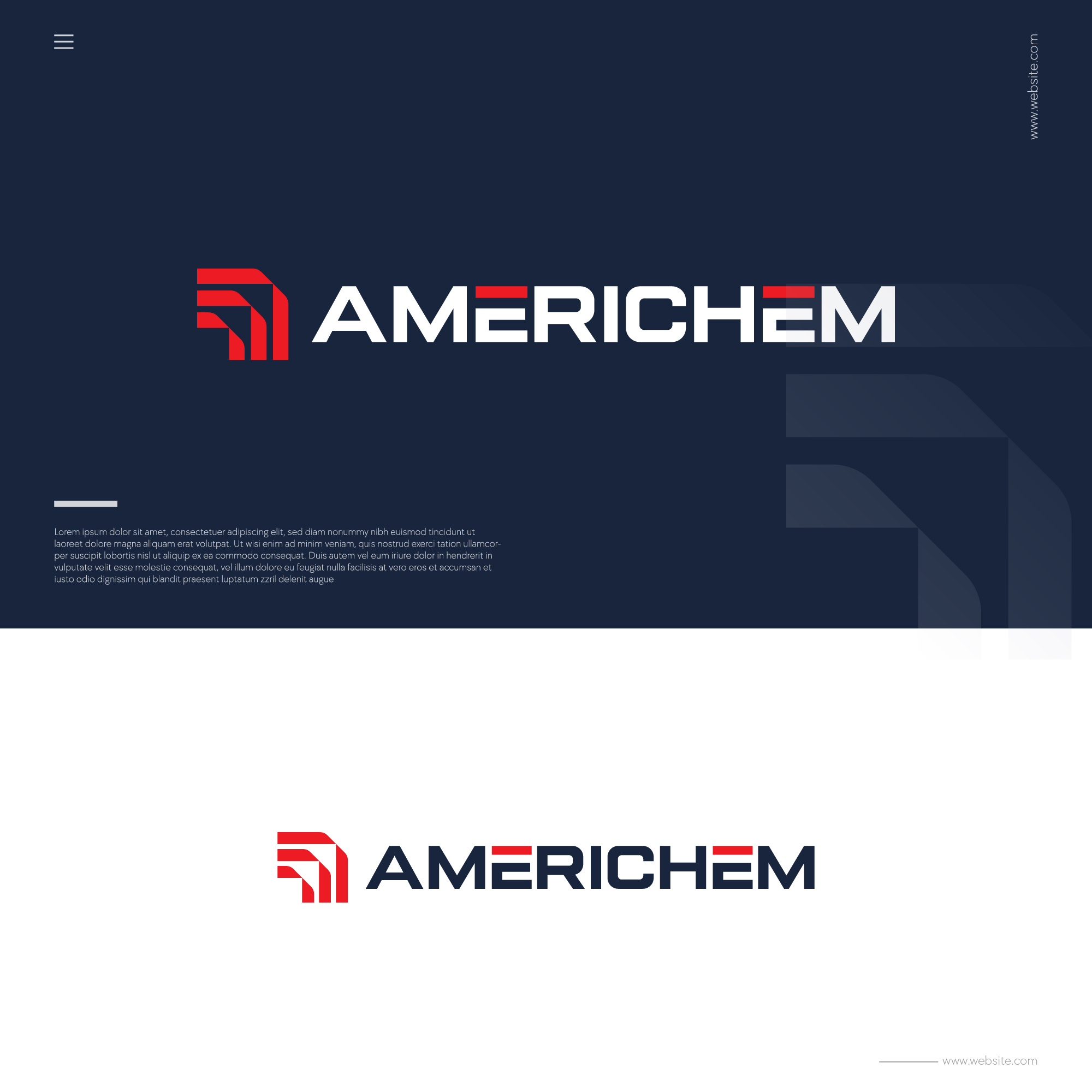 Logo Design by Humphrey™ for Americhem International | Design #35980058