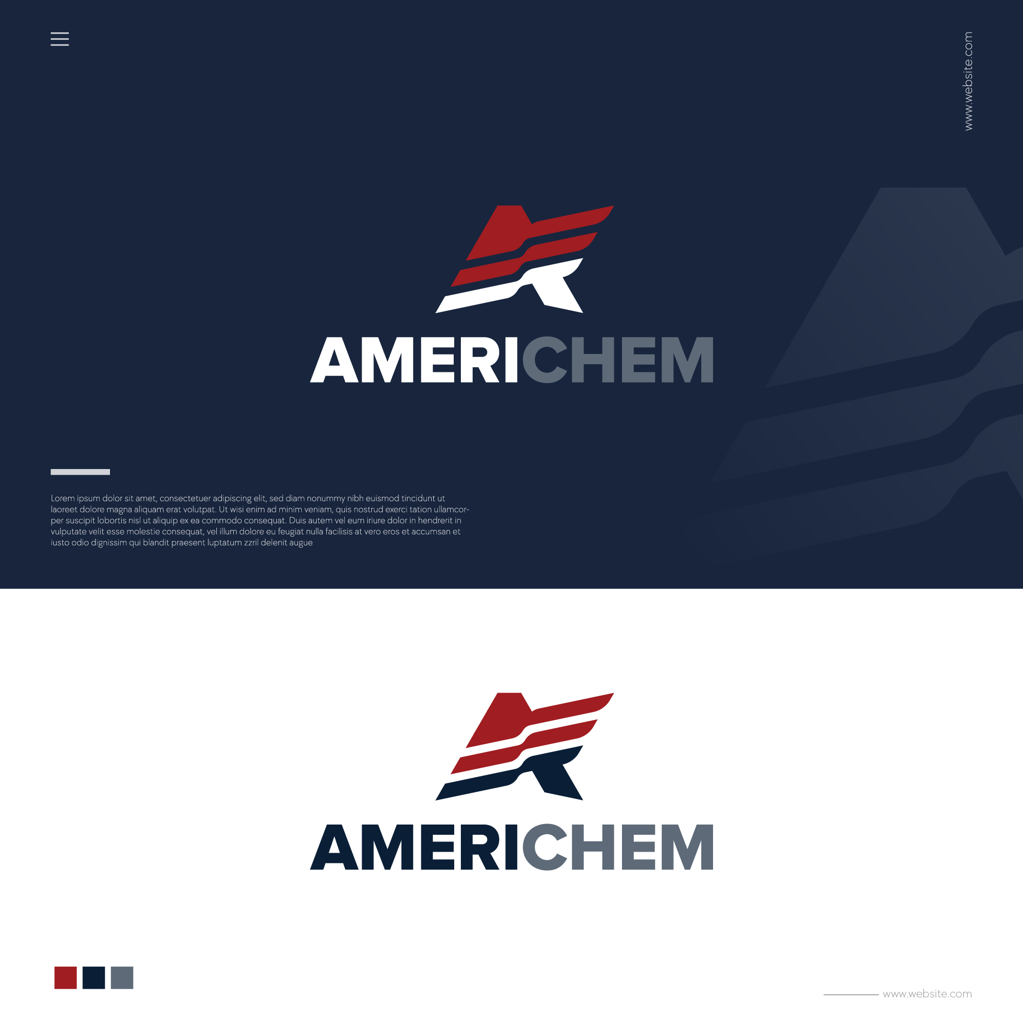 Logo Design by Humphrey™ for Americhem International | Design #35995549