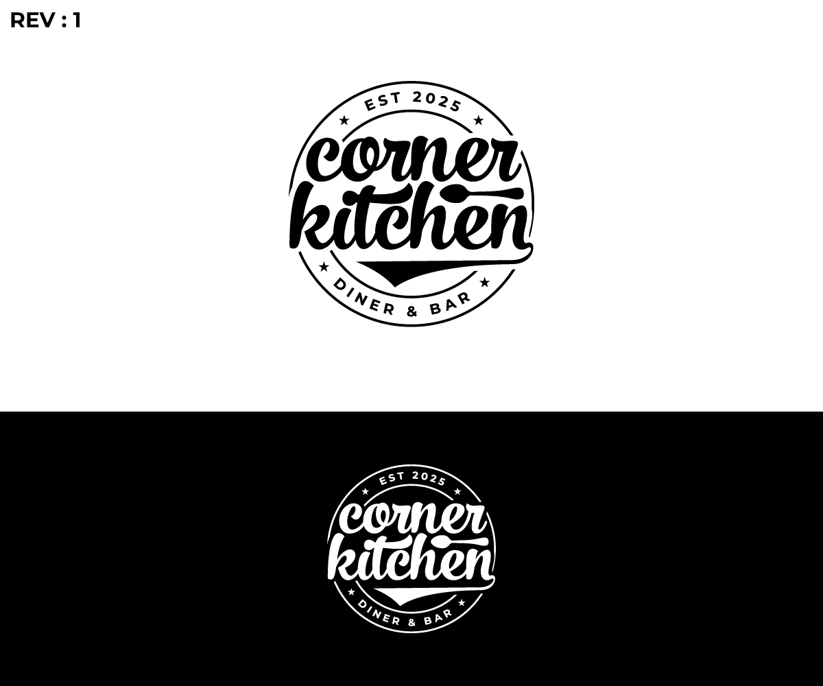 Logo Design by Widi Nalendra for Corner Kitchen LLC | Design #35946426