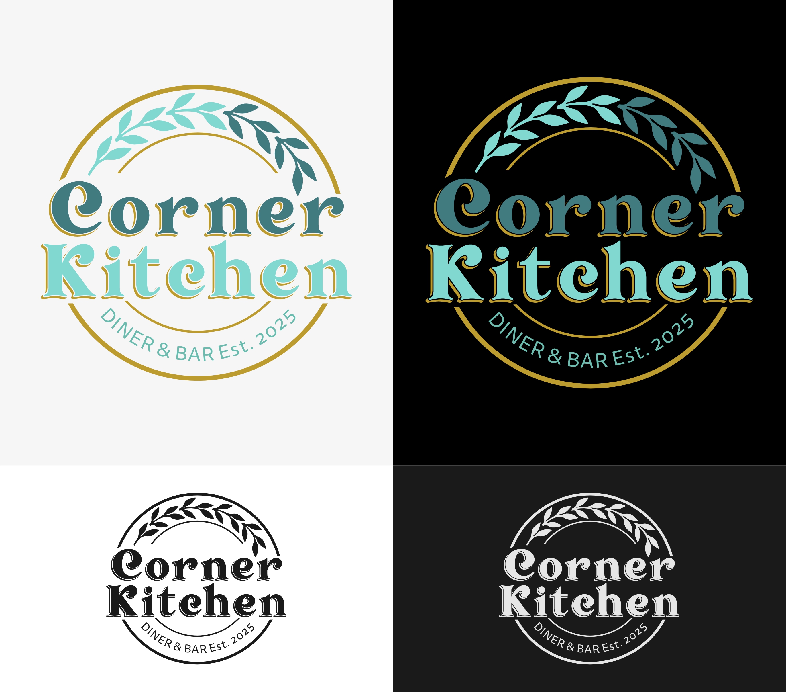 Logo Design by erikdesign for Corner Kitchen LLC | Design #35945585