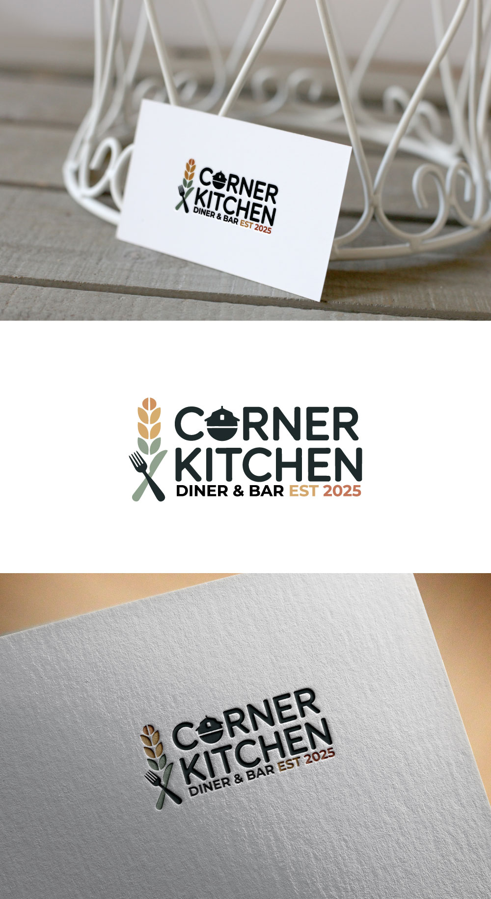 Diseño de Logo por KING JM para Corner Kitchen LLC | Diseño #36234718