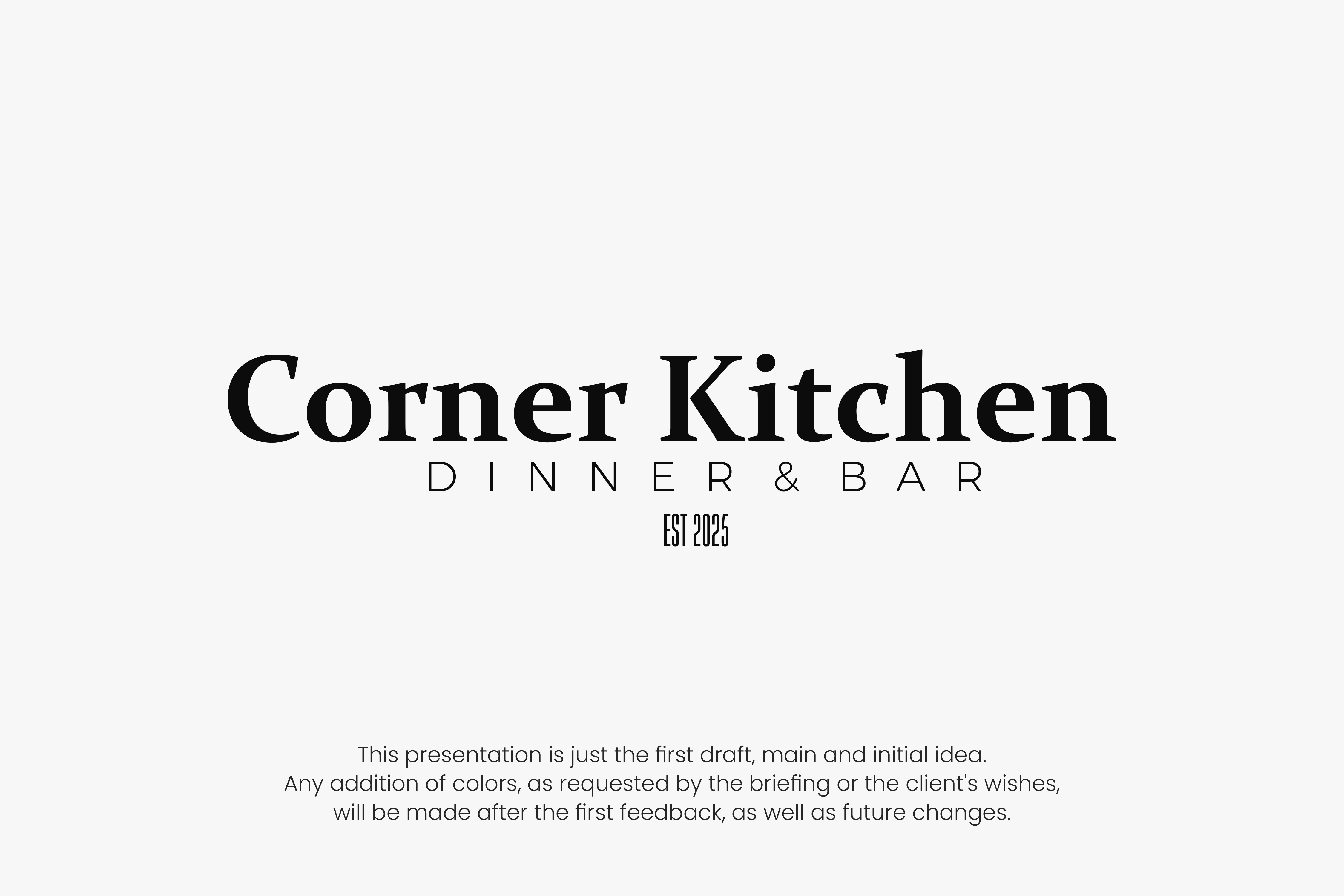 Diseño de Logo por AwesoMind para Corner Kitchen LLC | Diseño #36237556
